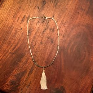 Tassel necklace